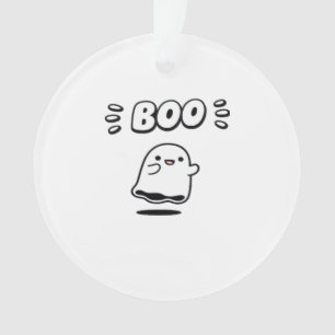 Ornamento Estilo Mínimo do Pequeno Boo