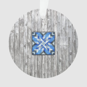 Ornamento Estrela Quilt 5