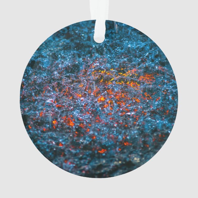 Ornamento Estudo Em Aquarela - Laranja (Verso)