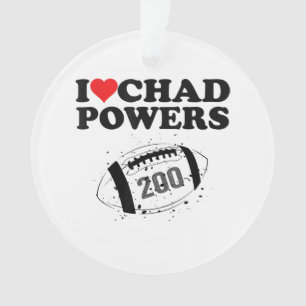 Ornamento Eu adoro o Chad Powers 200 American Football Under