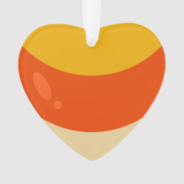 Ornamento Eu Adoro O Halloween De Candy Corn