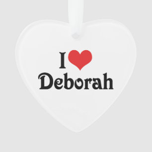 Ornamento Eu Amo Deborah