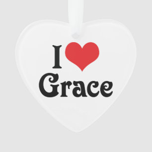 Ornamento Eu Amo Grace