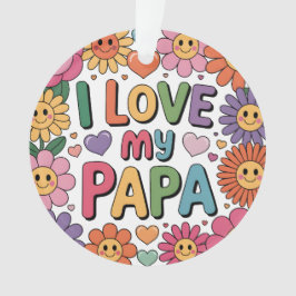 Ornamento Eu amo meu papai