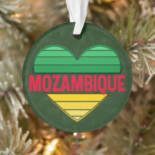 Ornamento Eu Amo Moçambique, Coração Mozambicano