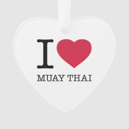 ORNAMENTO EU AMO MUAY THAI
