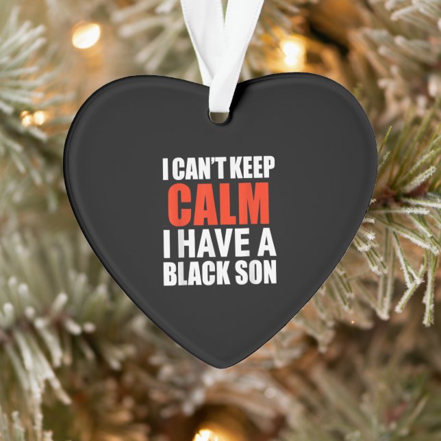 Ornamento Eu Tenho Um Presente Negro Para O Pai Da Mãe Frica (Árvore)