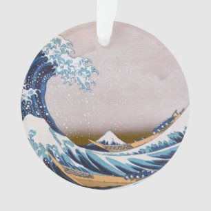 Ornamento Excelente de Tsunami Wave fora de Kanagawa Japão p