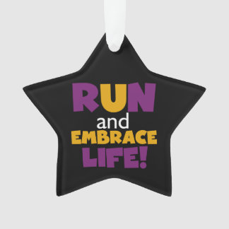 Ornamento Executar Embrace Life Pink