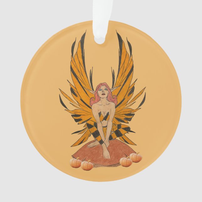 Ornamento Fada do Halloween (Frente)