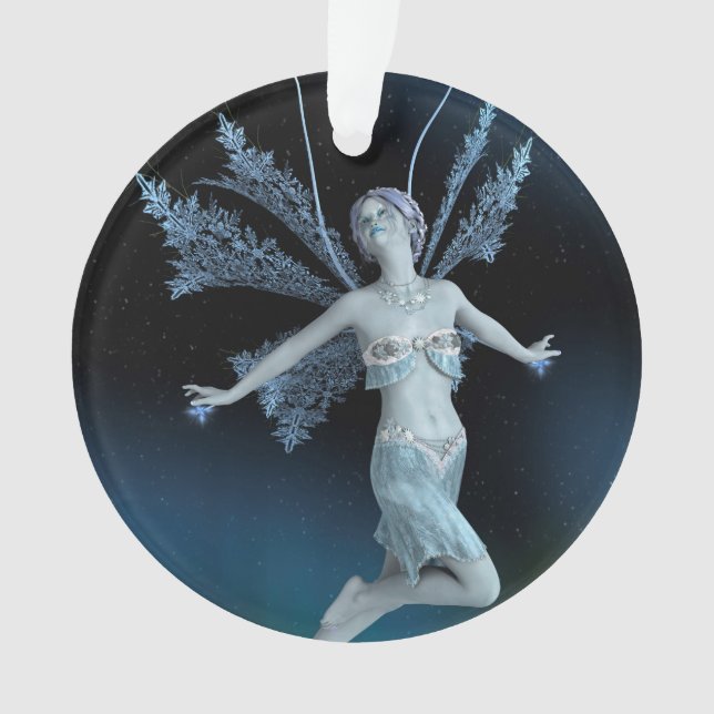 Ornamento Fada do Inverno (Frente)