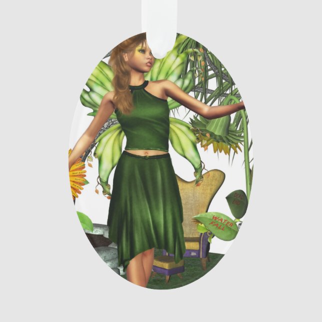 Ornamento Fada do jardim (Frente)