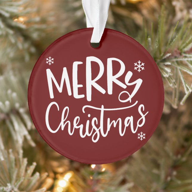 Ornamento Family Christmas Photo , Merry Christmas  (Árvore)