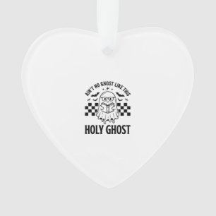 Ornamento Fantasma de Halloween Espírito Santo Engraçado Vin