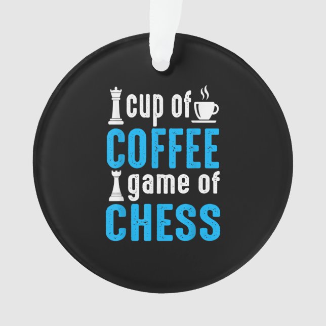 Ornamento Fantástico Jogo De Conselho - Xícara De Café (Frente)