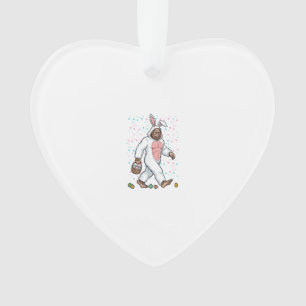 Ornamento Fato de Coelho da Páscoa do Pé Grande Fofinho Home