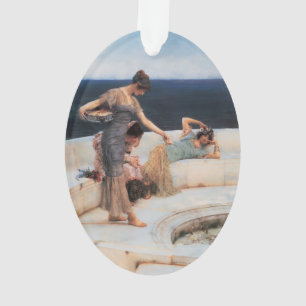 Ornamento Favoritos Prateados por Lawrence Alma-Tadema