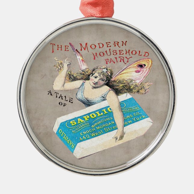 Ornamento feericamente do sabão (Frente)