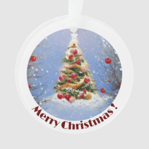 Ornamento Feijões de Natal decorados