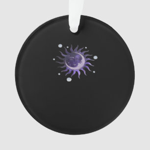 Ornamento Feiticeira Gótica Sun E Moon