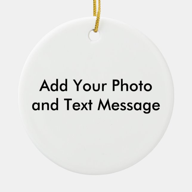 Ornamento feito sob encomenda (Frente)