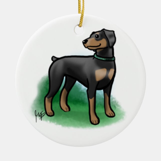 Ornamento feito sob encomenda de "Oscar" (Frente)