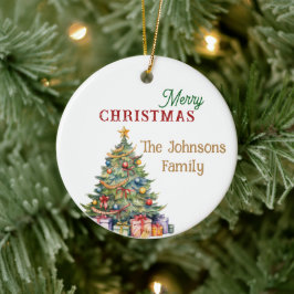 Ornamento Feliz de Natal