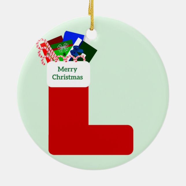 Ornamento Feliz de Natal (Traseira)