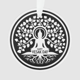 Ornamento Feliz Dia do Vesak
