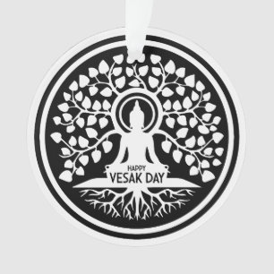 Ornamento Feliz Dia do Vesak