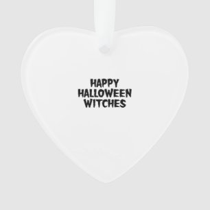 Ornamento Feliz Halloween Bruxas