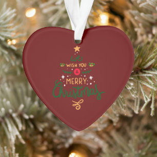 Ornamento Feliz Natal