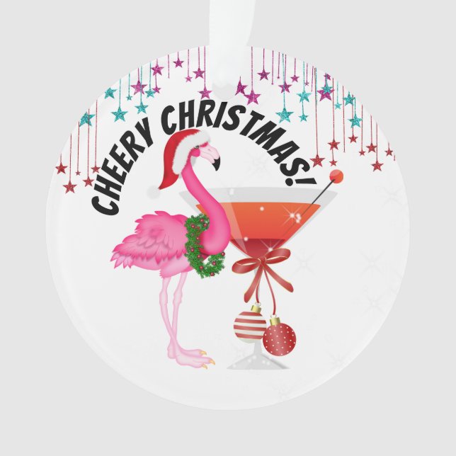 Ornamento Feliz Natal! (Frente)