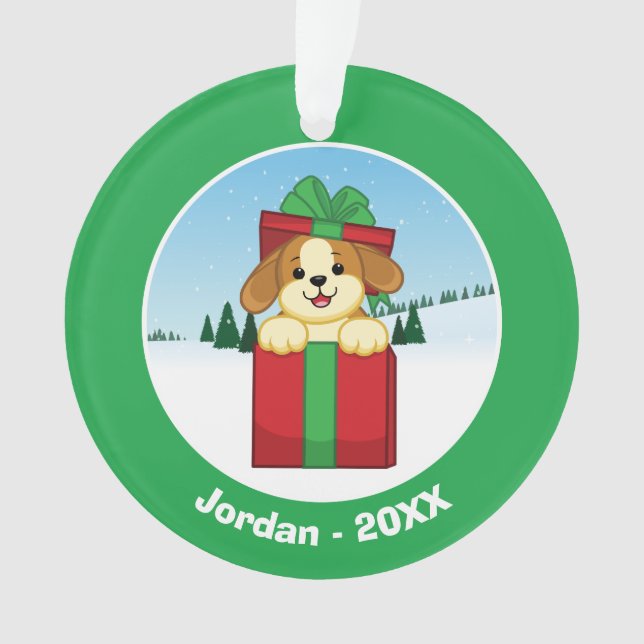 Ornamento Feliz Natal! (Frente)