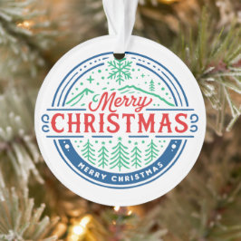 Ornamento Feliz Natal 2