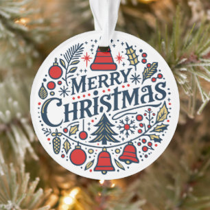 Ornamento Feliz Natal 3