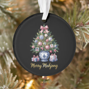Ornamento Feliz Natal Árvore de Natal Vaso de Férias Xmas Ma
