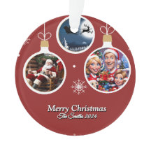 Feliz Natal da família moderna