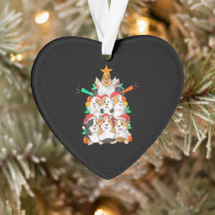 Ornamento Feliz Natal de Porco