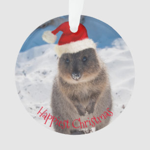 Ornamento Feliz Natal Feliz Quokka Beach Austrália