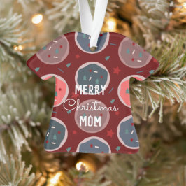 Ornamento Feliz Natal Ugly Sweater Nome