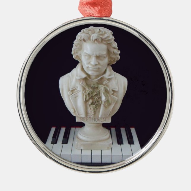 Ornamento Feriado de Beethoven (Frente)
