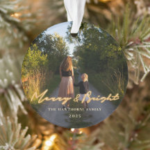 Feriado de Fotografia com Letra Neon feliz e Brilh