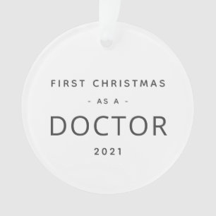 Ornamento Feriado Personalizado do Primeiro Natal