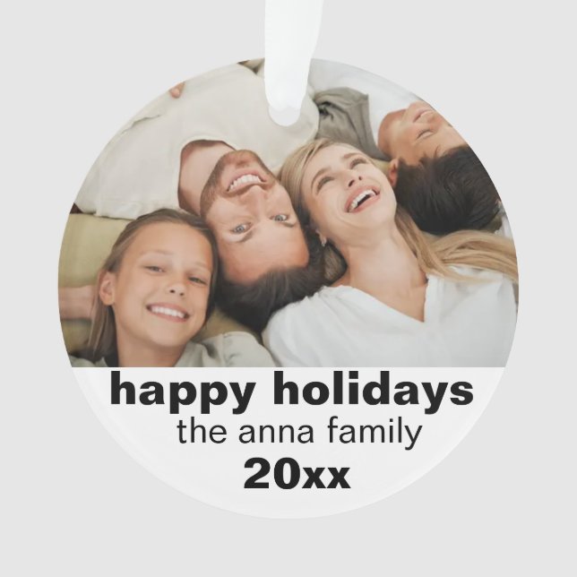 Ornamento Férias (Frente)