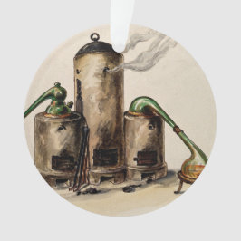 Ornamento Ferramentas de Alquimia de Encerramento e Condensa