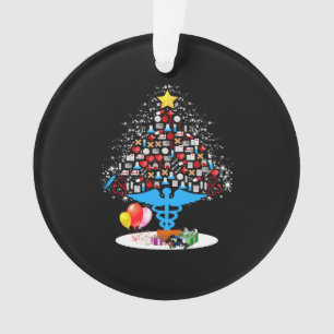 Ornamento Ferramentas Médicas Árvore de Natal Engraçado Enfe