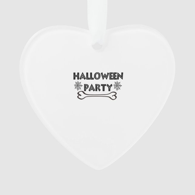Ornamento Festa de Halloween (Frente)
