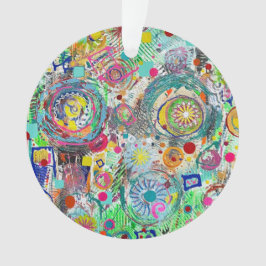 Ornamento Festa em um Pedido de Caixa