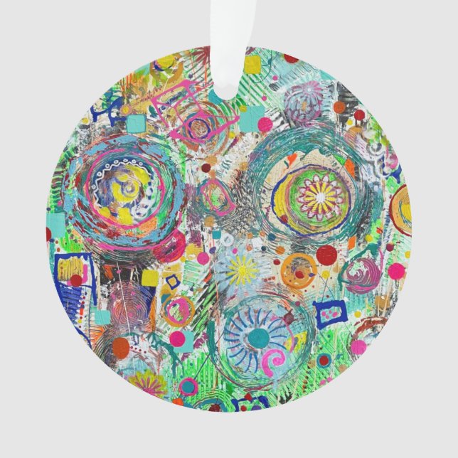 Ornamento Festa em um Pedido de Caixa (Frente)